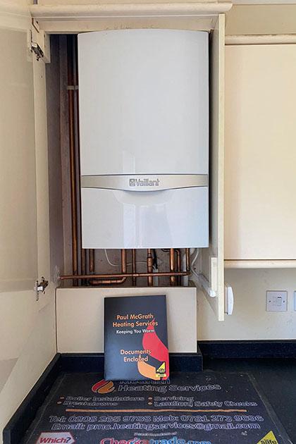 Cupboard boiler installation | Blackheath, Charlton, Greenwich