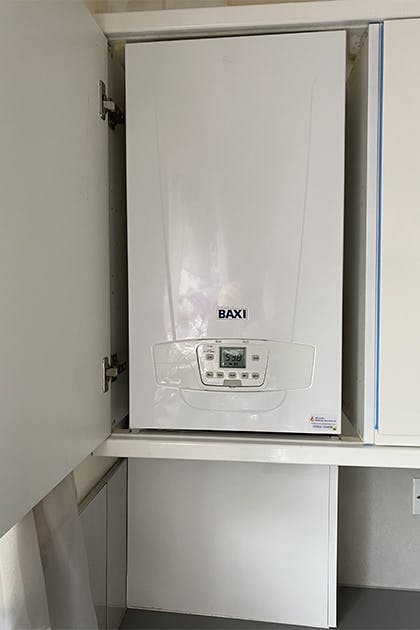 New Baxi boiler installed
