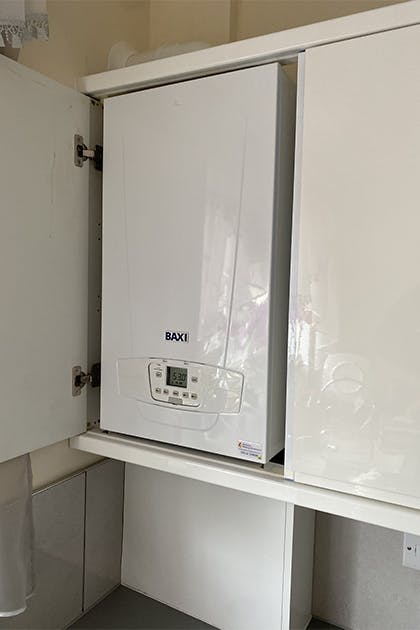 New Baxi boiler fitted